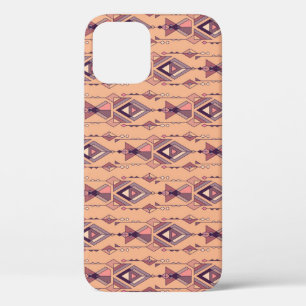 Funda Para iPhone 12 Étnica tribal: Vintage mexicano sin mar azteca