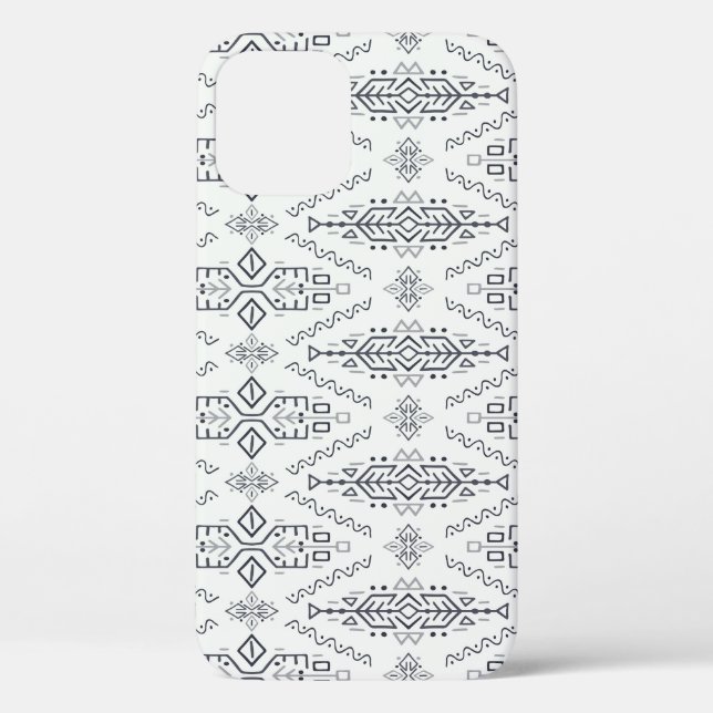 Funda De Case-Mate Para iPhone Étnico Boho: De moda, desprovisto de la mano. (Reverso )
