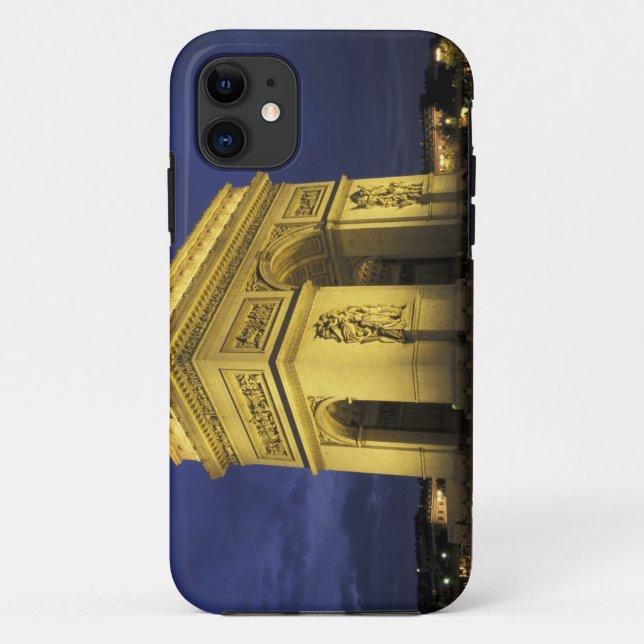 Funda De Case-Mate Para iPhone Europa, Francia, París. Arco de Triunfo (Reverso)
