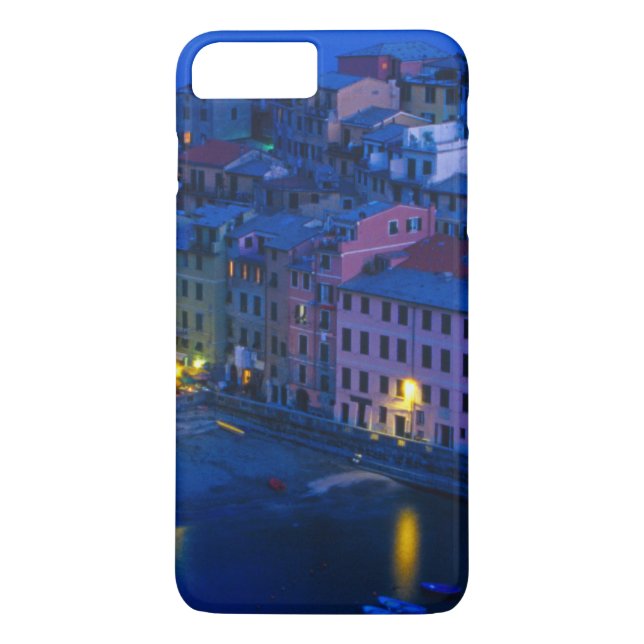 Funda De Case-Mate Para iPhone Europa, Italia, Cinque Terre, Vernazza. La colina (Reverso)