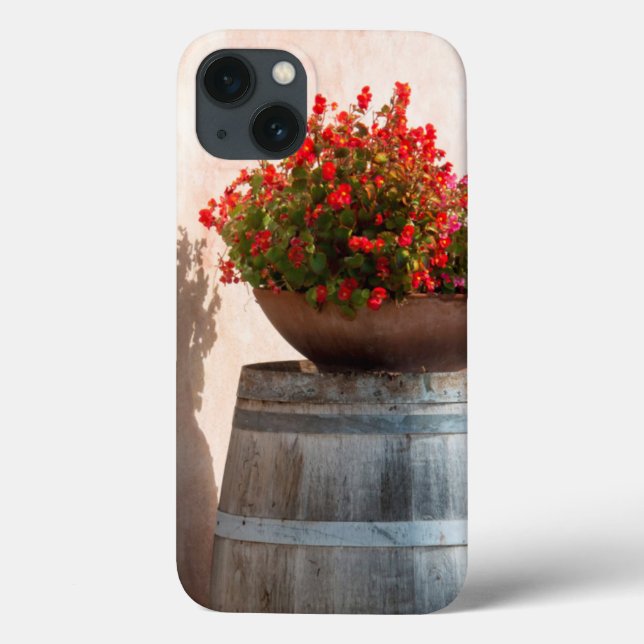 Funda De Case-Mate Para iPhone Europa, Italia, Toscana. Masa de flores (Reverso)