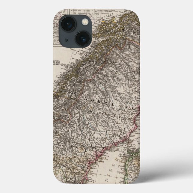 Funda De Case-Mate Para iPhone Europa oriental, Noruega (Reverso)