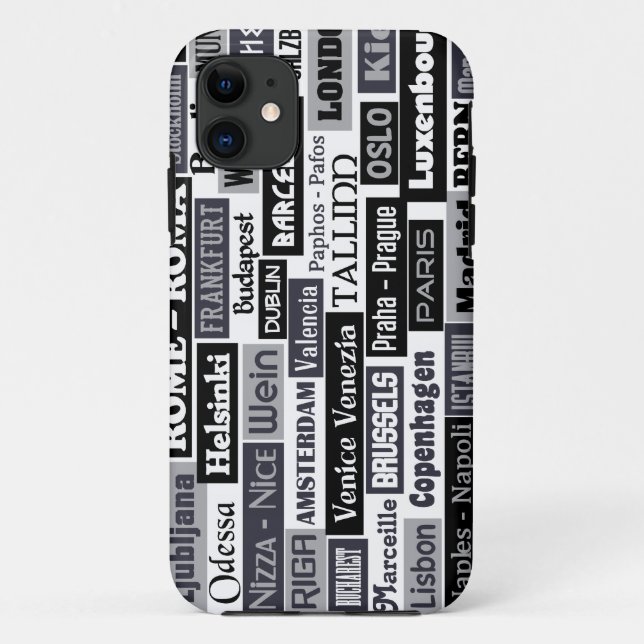 Funda De Case-Mate Para iPhone European Traveler iPhone case-mate (Reverso)