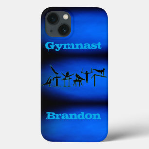 Funda Para iPhone 13 Eventos de gimnasia masculina Ombre