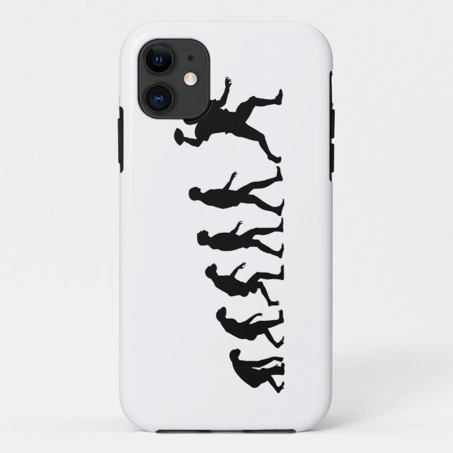 Funda De Case-Mate Para iPhone Evolución del caso del iPhone 5 del fútbol (Reverso)