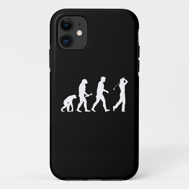 Funda De Case-Mate Para iPhone Evolución del golf (Reverso)