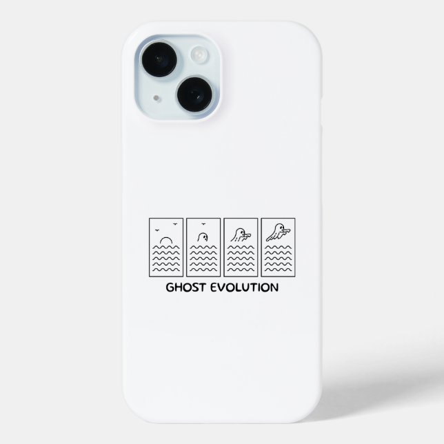 Funda De Case-Mate Para iPhone Evolución fantasma (Reverso )