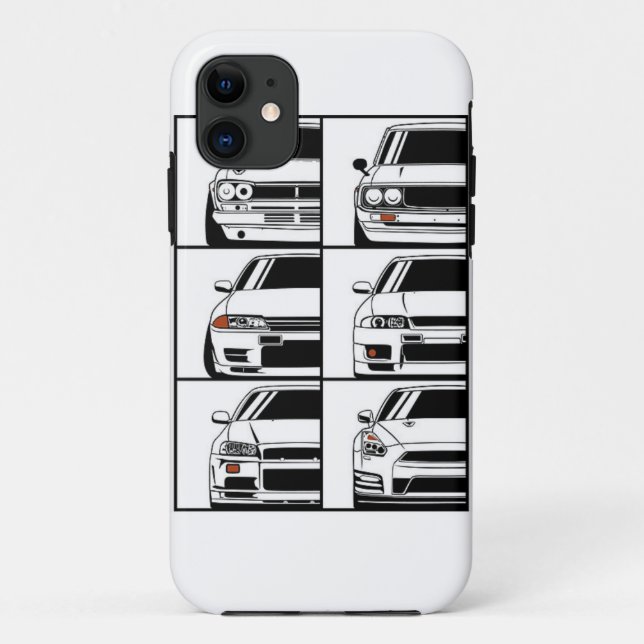 Funda De Case-Mate Para iPhone Evolución GTR del horizonte (Reverso)