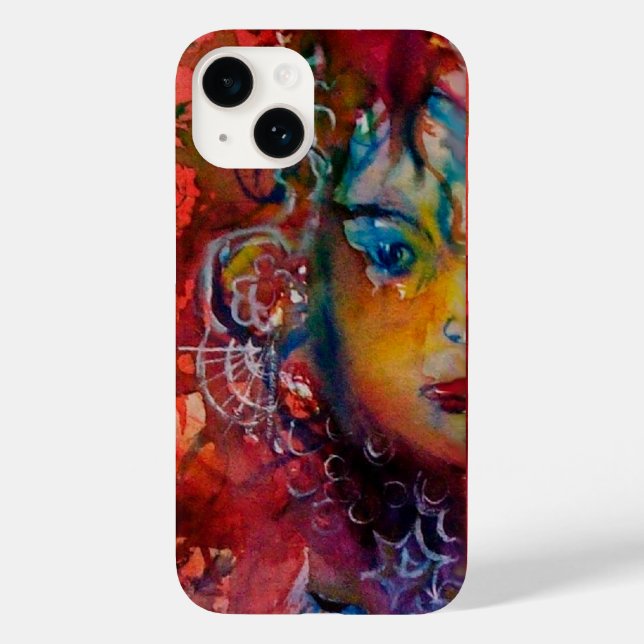 Funda De Case-Mate Para iPhone EXCALIBUR, REINA DE Fantasía MÁGICA NATURAL Amaril (Reverso )