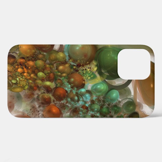 Funda De Case-Mate Para iPhone Expansión de Saturno (Reverso (Horizontal))