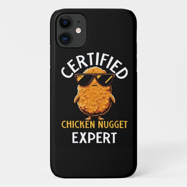 Funda De Case-Mate Para iPhone Experto certificado en el nugget de pollo (Reverso)