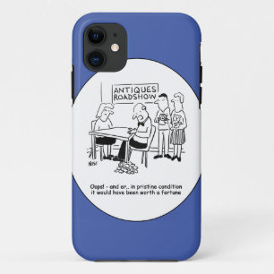 Funda Para iPhone 11 Experto en antigüedades arroja un valioso artículo