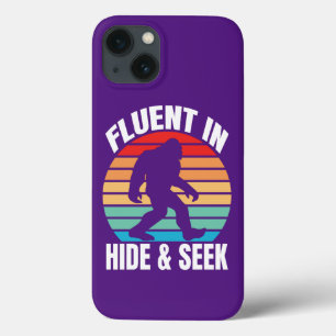Funda Para iPhone 13 Experto en el divertido escondite de Bigfoot
