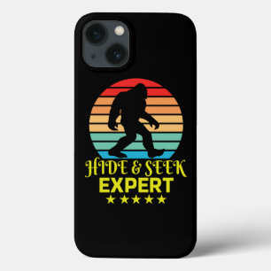 Funda Para iPhone 13 Experto en Escondite y Busca Bigfoot Divertido