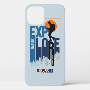 Funda Para iPhone 12 Exploración de la Naturaleza Hombres