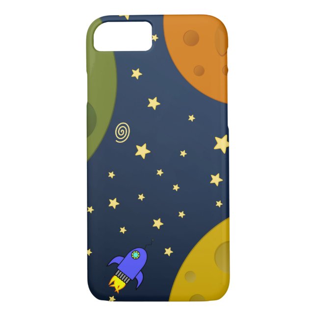 Funda De Case-Mate Para iPhone Exploración espacial (Reverso)
