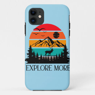 Funda Para iPhone 11 Explore más Mountain Nature Adventure Outdoor