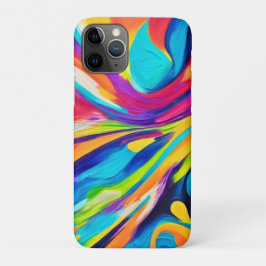 Funda Para iPhone 11 Pro Explosión de Energía Vibrante