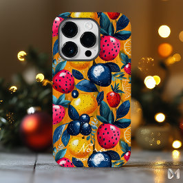 Funda Para iPhone 14 Pro De Case-Mate Explosión de Frutas Vibrantes en Paleta de Colores