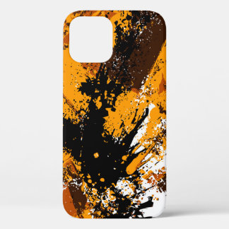 Funda Para iPhone 12 Explosión de tinta: salpicaduras de resplandor col