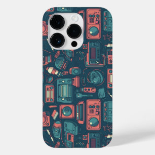 Funda Para iPhone 14 Pro De Case-Mate Explosión del pasado: tecnología de los 80