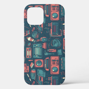 Funda Para iPhone 12 Explosión del pasado: tecnología de los 80