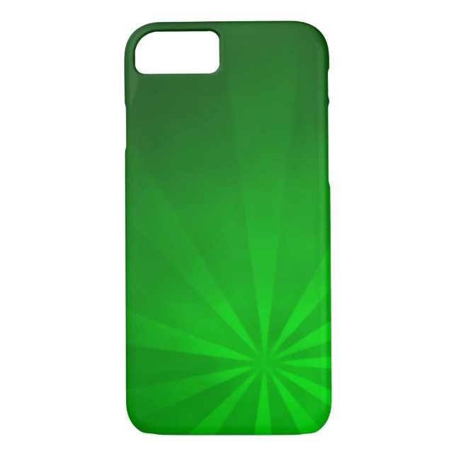 Funda De Case-Mate Para iPhone Explosión del verde (Reverso)