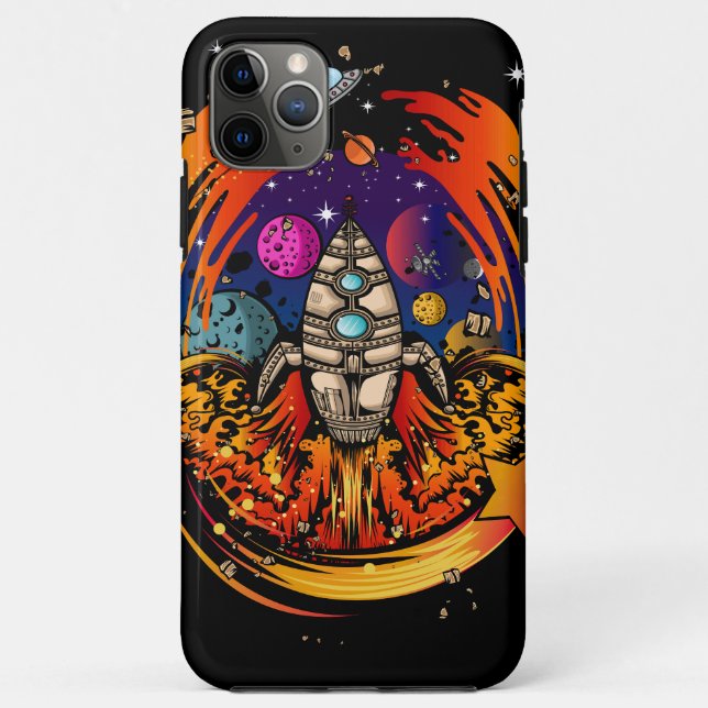 Funda De Case-Mate Para iPhone Explosión en el espacio (Reverso)