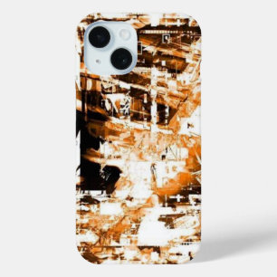 Funda Para iPhone 15 Expresión artística - Resumen moderno