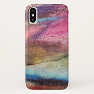 Funda Para iPhone X Expresión de Fuchsia