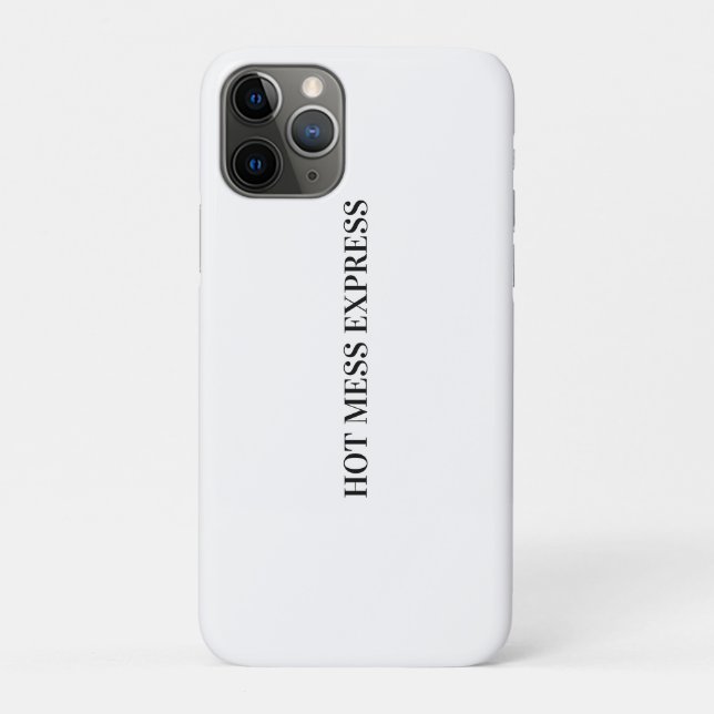 FUNDA DE Case-Mate PARA iPhone EXPRESO DESASTRE TOTAL (Reverso)