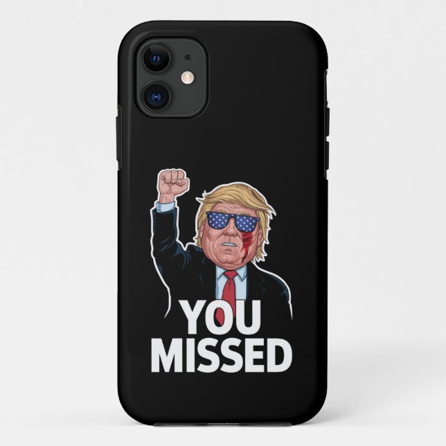 Funda De Case-Mate Para iPhone Extrañaste a Donald Trump (Reverso)