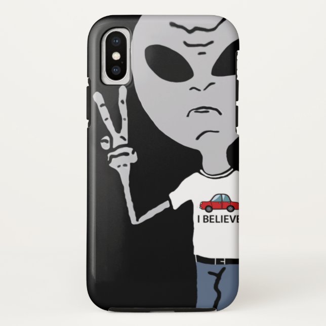 Funda De Case-Mate Para iPhone Extranjero de la paz (Reverso)