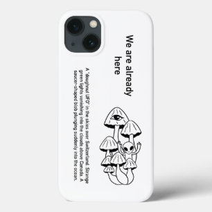 Funda Para iPhone 13 Extraterrestre con hongos 