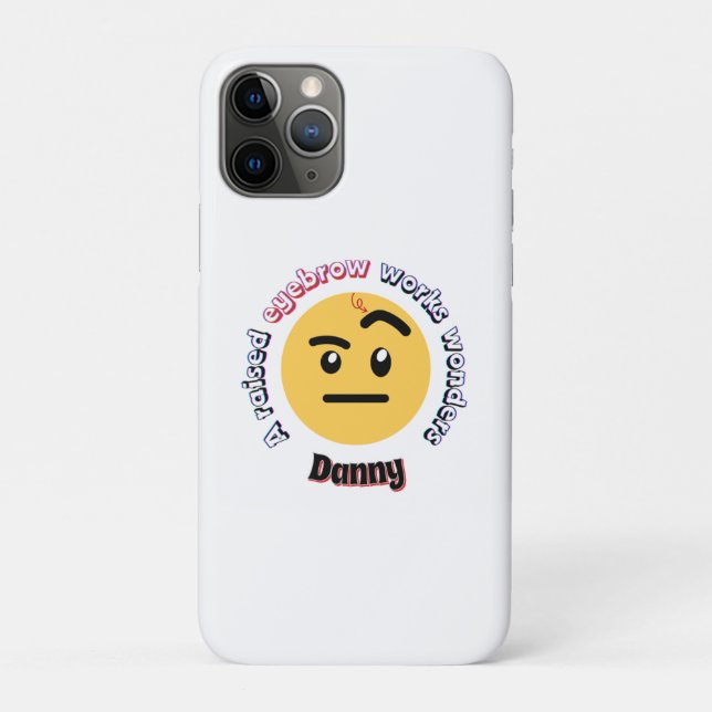 Funda De Case-Mate Para iPhone Eyebrow Sass: A Raised Eyebrow Works Wonders (Reverso)
