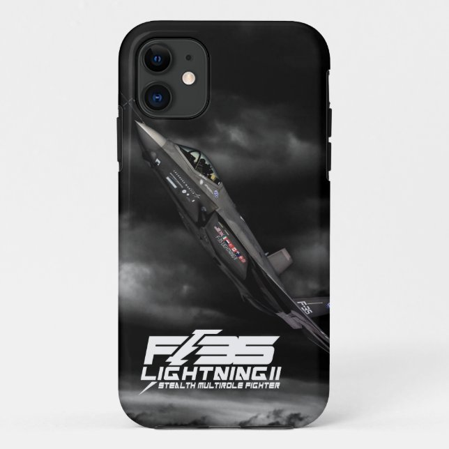 Funda De Case-Mate Para iPhone F-35 relámpago II (Reverso)