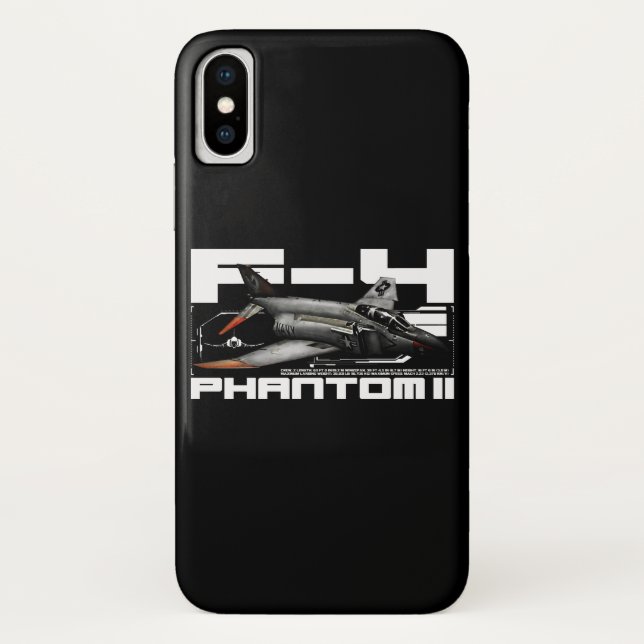 Funda De Case-Mate Para iPhone F-4 Fantasma II (Reverso)