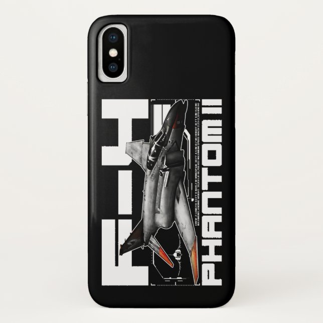 Funda De Case-Mate Para iPhone F-4 Fantasma II (Reverso)