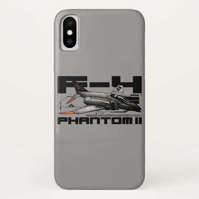 Funda De Case-Mate Para iPhone F-4 Fantasma II (Reverso)