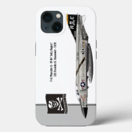 Funda Para iPhone 13 F-4 Phantom II VF-84 Jolly Rogers profile