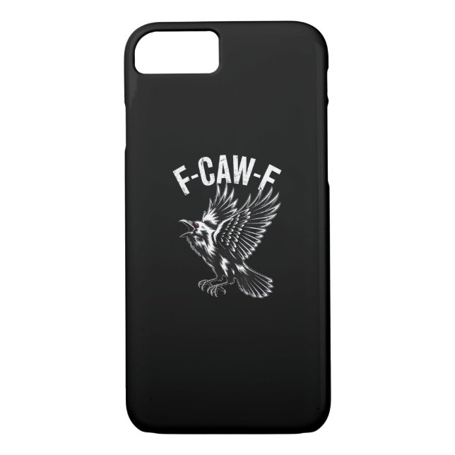Funda De Case-Mate Para iPhone F-Caw-F Crow Retro Classic (Reverso)