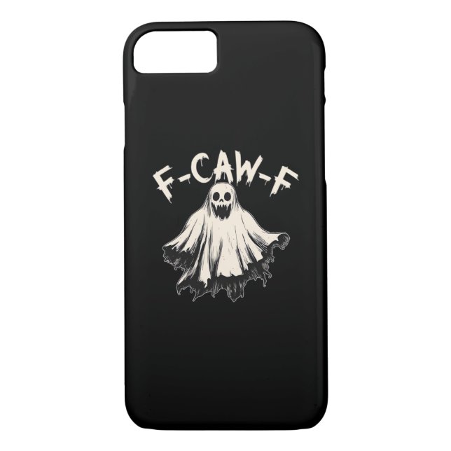 Funda De Case-Mate Para iPhone F Caw F Raven Retro Classic Style (Reverso)