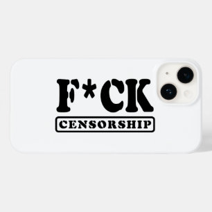 FUNDA PARA iPhone 14 DE Case-Mate F*CK CENSORSHIP
