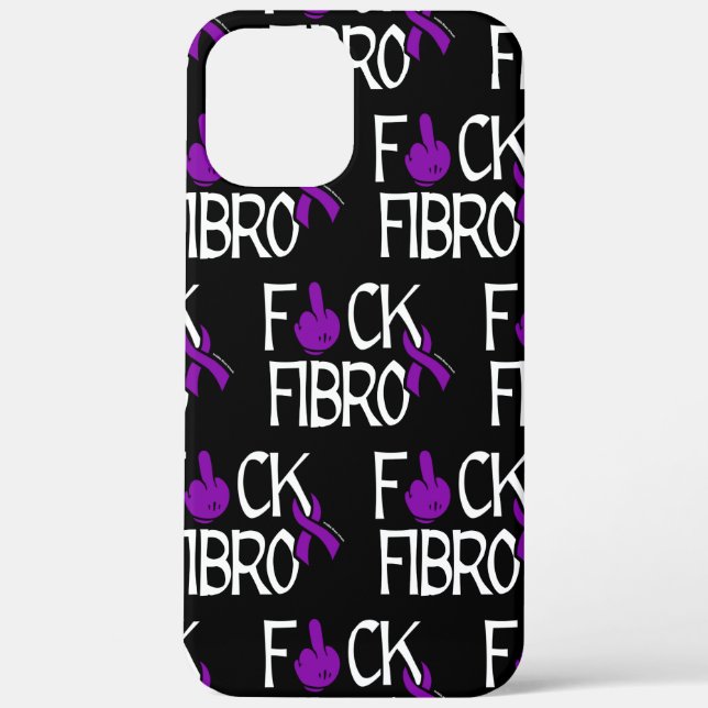 FUNDA DE Case-Mate PARA iPhone F#CK FIBRO (Reverso )