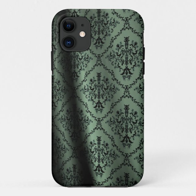 Funda De Case-Mate Para iPhone Fabric Damask (Reverso)