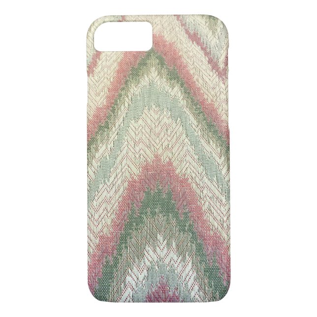 Funda De Case-Mate Para iPhone Fabric ZigZag (Reverso)