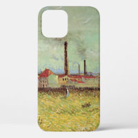 Fábricas en Asnieres por Vincent van Gogh