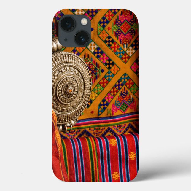 Funda De Case-Mate Para iPhone Fabrics, Bhutan (Reverso)