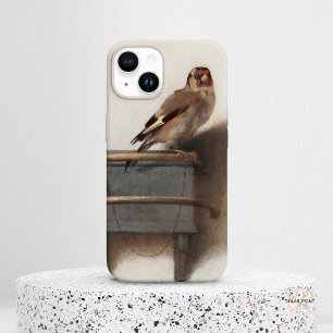 Funda Para iPhone 13 Fabritius The Goldfinch Paintart Print