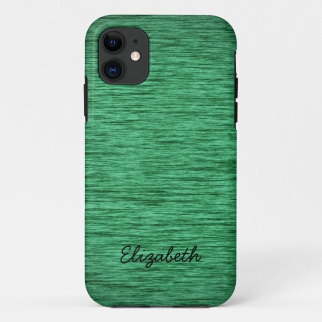 Funda De Case-Mate Para iPhone Fabulosa Madera Verde (Reverso)
